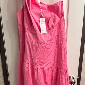 Lilly Pulitzer Vibrant Pink Sleeveless Sundress